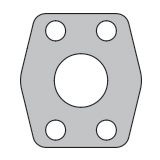 Flange Connector Plate - Code 61